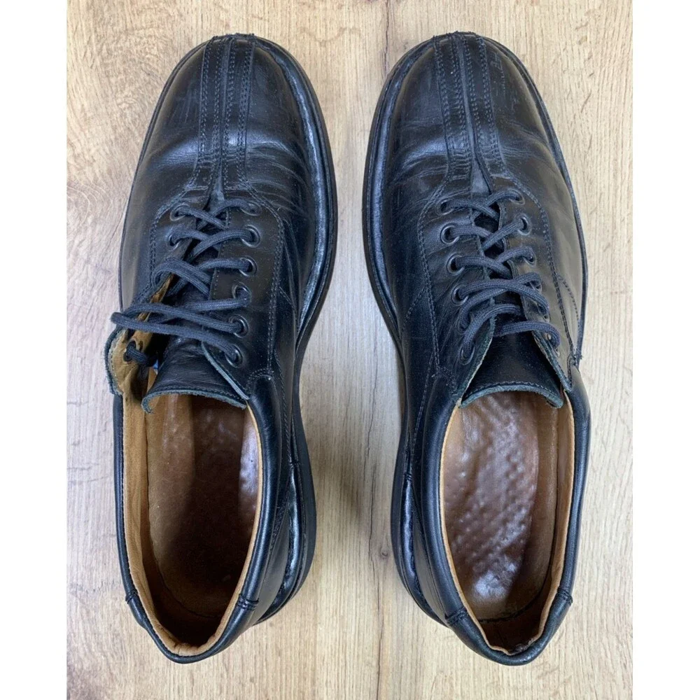 Allen Edmonds 48040 Men's Black Leather Comfort Oxford Shoes Size 9.5 D USA